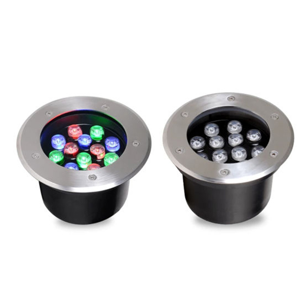 Đèn led âm đất tròn 
