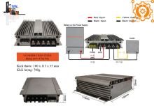 Bộ chuyển nguồn điện một chiều 72V sang 48V, dòng 10A, chuyên dùng cho xe nâng